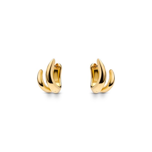 Maria Black - Arcus Double Huggie �rering, Forgyldt