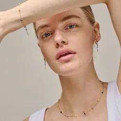 Enamel - Lola Bold Armbnd, Marine