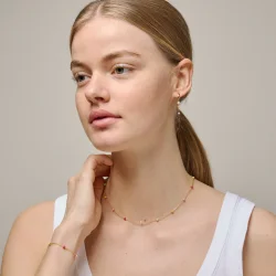 Enamel - Lola Bold Armbnd, Rainbow