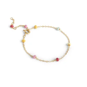 Enamel - Lola Bold Armbnd, Rainbow