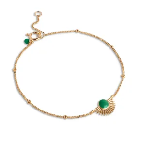 Enamel - Soleil Bracelet, Grass Green