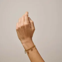 Enamel - Chunky Charm Armbnd