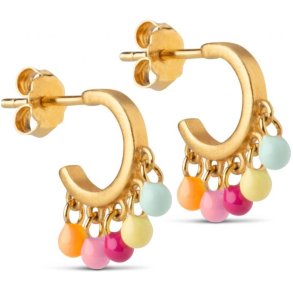 Enamel - Astrid Hoops, Rainbow 