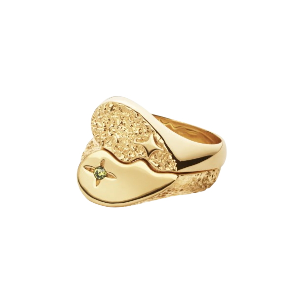 Camille Brinch - BFF Sparkly Ringe STACK, forgyldt/s�lv