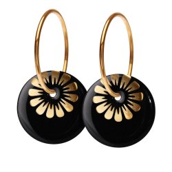 Scherning - Bloom Stor, Black/Gold