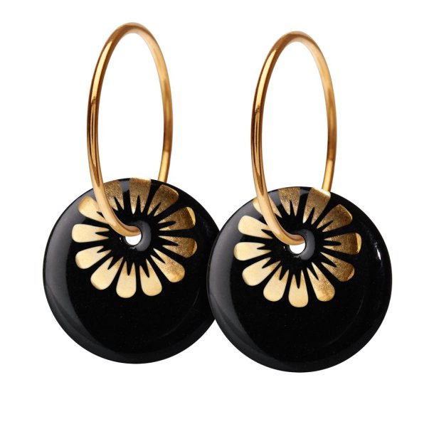 Scherning - Bloom Stor, Black/Gold