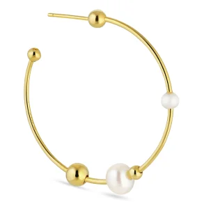 Jane Knig - Big Atomic Pearl Hoop