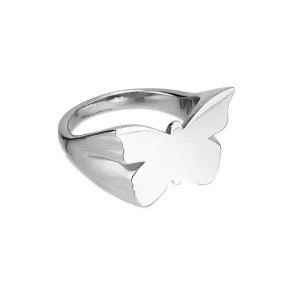 Jane Knig - Butterfly Signet Ring