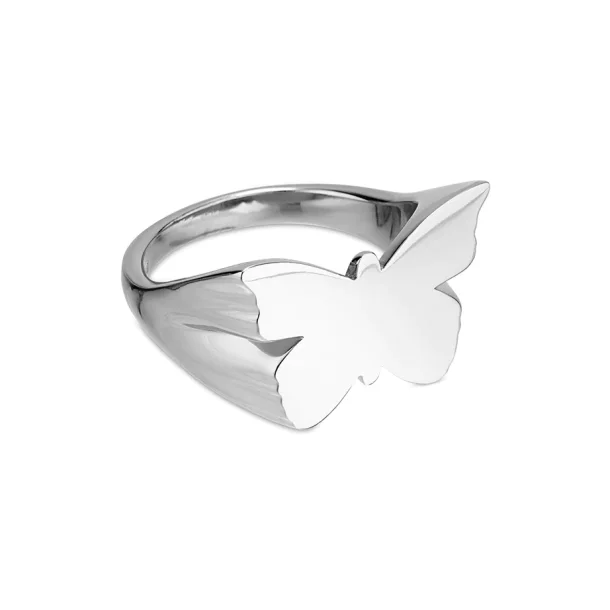 Jane Knig - Butterfly Signet Ring