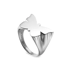 Jane Knig - Butterfly Signet Ring