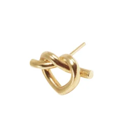 Jane Knig - Big Tied Heart restik, Forgyldt