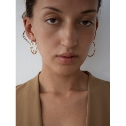 Maria Black - Baroque Neo 30 Hoops �reringe, Forgyldt