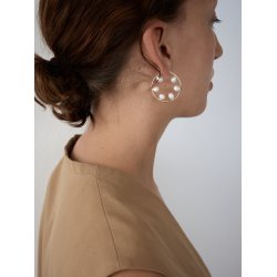 Maria Black - Baroque Neo 30 Hoops �reringe, Forgyldt