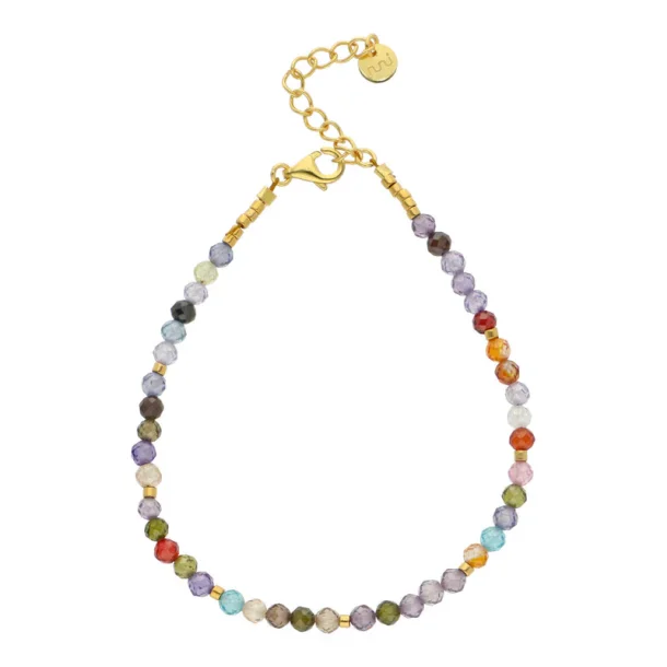 Nuni Copenhagen - Big Kate Armbnd, Light Multi