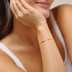 Enamel - Nara Armb�nd, Light Coral