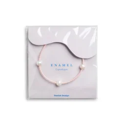 Enamel - Petra Armb�nd, Light Pink