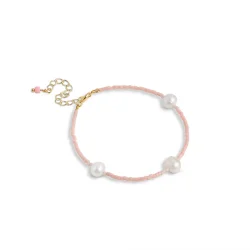 Enamel - Petra Armb�nd, Light Pink