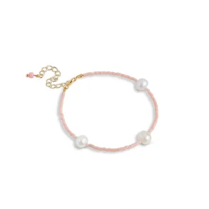 Enamel - Petra Armb�nd, Light Pink