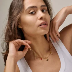 Enamel - Protective Cross Charm