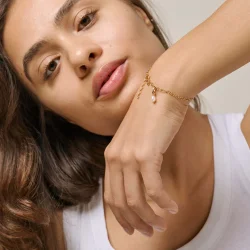 Enamel - Finest Pearl Charm