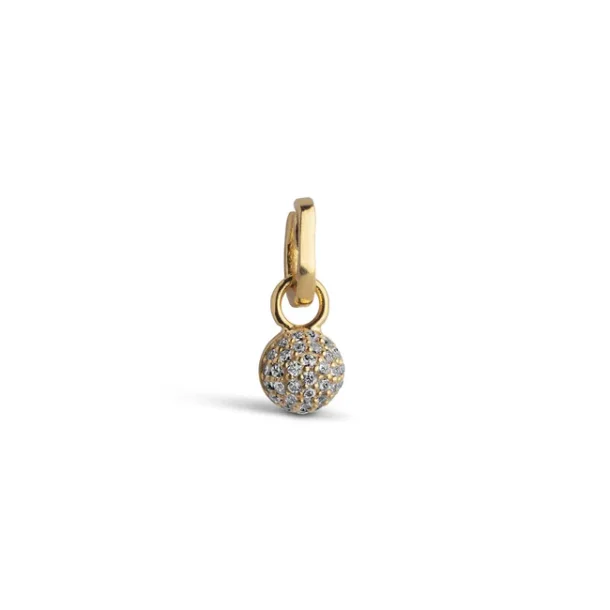 Enamel - Disco Ball Charm