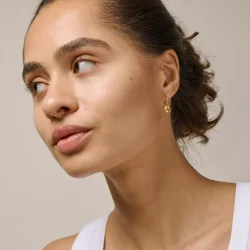 Enamel - Organic Clover Charm