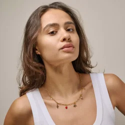 Enamel - Devoted Swallow Charm