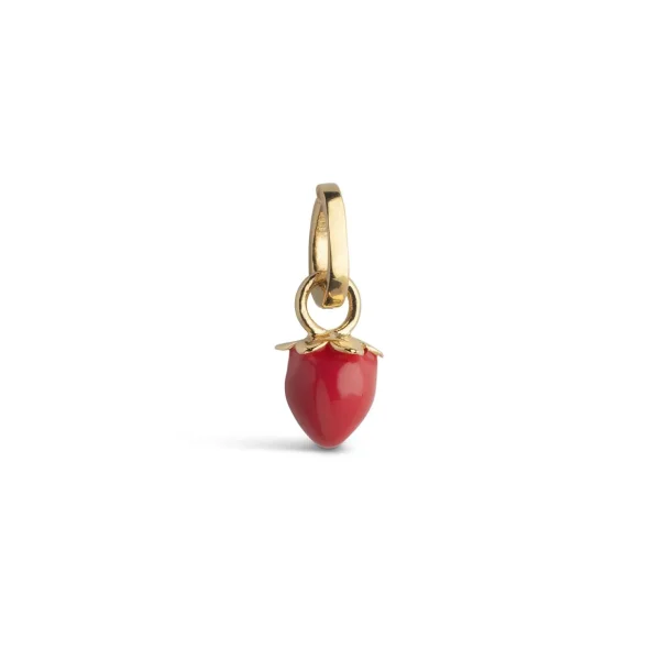 Enamel - Sunny Strawberry Red Charm