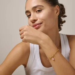 Enamel - Eleanor Pink Charm