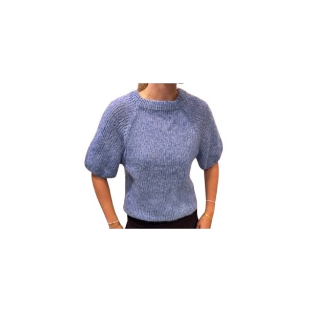 Coffee Beanies - Ida Alpaka Kort�rmet Strik, Pei Blue 