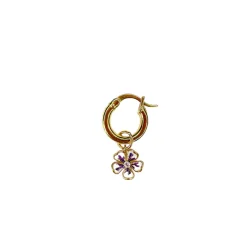 Pico - Charlotte Flower Hoop, White