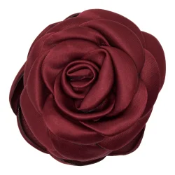 Pico - Small Satin Rose Claw, Dark Plum