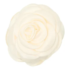 Pico - Giant Satin Rose Klemme, Ivory
