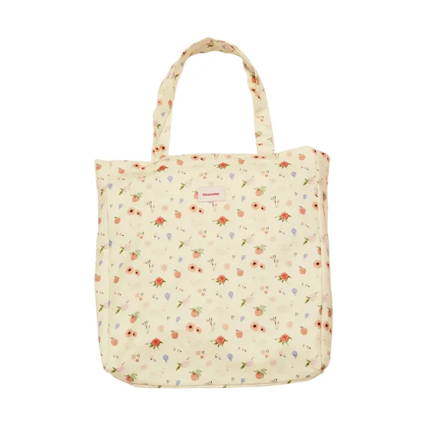Maanesten - Canvas Totebag Roses and Shells