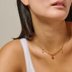 Enamel - Cherry on top Charm