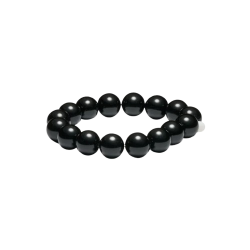 So� - Chunky Stretch Armb�nd, Black Onyx (Grounding)