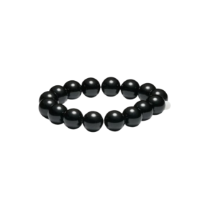 So� - Chunky Stretch Armb�nd, Black Onyx (Grounding)