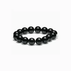 So� - Chunky Stretch Armb�nd, Black Onyx (Grounding)