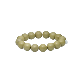 So� - Chunky Krystal Armb�nd, Gr�n Alashan Agat (Grounding)