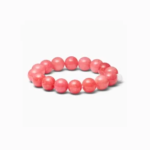 So - Chunky Krystal Armbnd, Redstone Quartz (Klarhed)