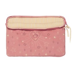 Maanesten - Computer Sleeve 13", Pink Magic Heart &amp; Moon