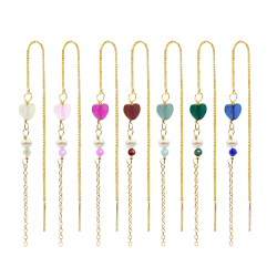 Smykish - Heart Crystal Chain �rering