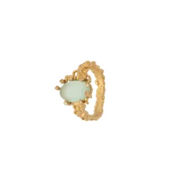 House of Vincent - Delusive Truth Ring, Mint Chalcedony