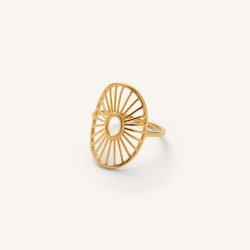 Pernille Corydon - Daylight Signature Ring, Forgyldt
