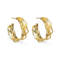 Jane Knig - Big Leaf Hoop 