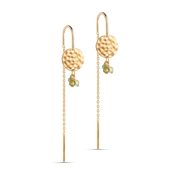 Enamel - Abella Earrings, Calm Green 