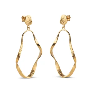 Enamel - Aloma Large Earrings