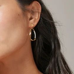 Enamel - Aloma Pearl Small Earrings