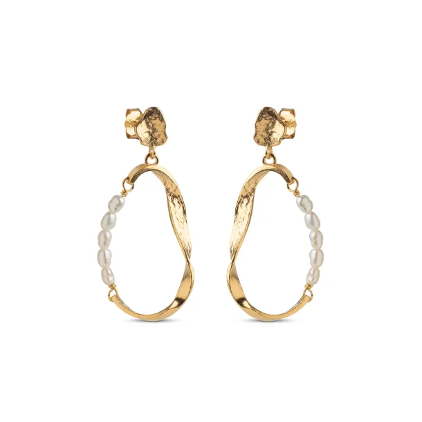 Enamel - Aloma Pearl Small Earrings