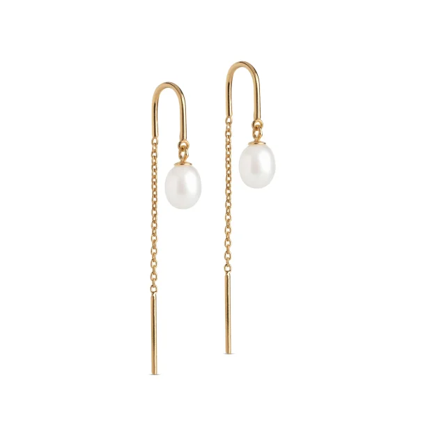 Enamel - Eleanor Earring, Pearl